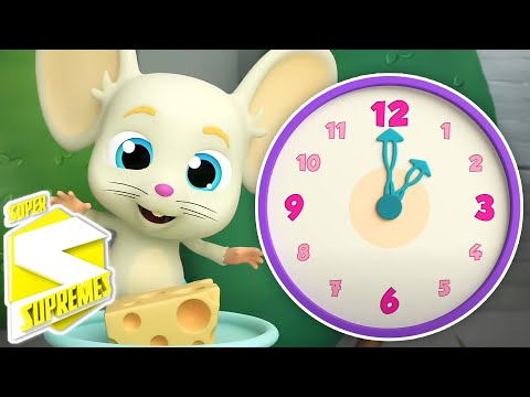 Super Supremes - Hickory Dickory Dock | La Canción del Reloj y el Ratón