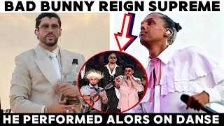 BAD BUNNY’S BAND JUST BROKE BRUSSELS BELGIUM WITH AN ICONIC ALORS ON DANSE TRIBUTE