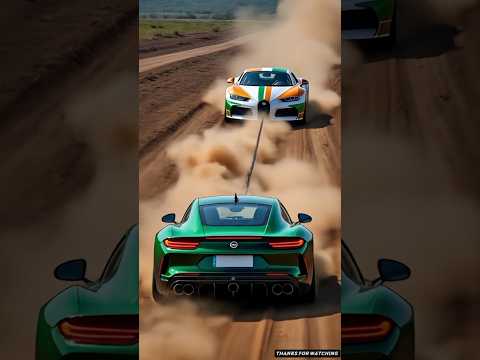 who will win pakistan🇵🇰 supra🏎️ and indian🇮🇳 bugati🚗#aianimation #shortfeed #army