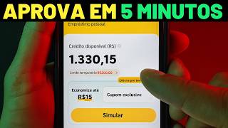 3 Melhores Empréstimos Online NO PIX QUE APROVA Rápido – Como LIBERAR MAIS CRÉDITO mesmo NEGATIVADO