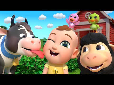 Old MacDonald’s Farm Animal Sounds | Newborn Baby Songs & Nursery Rhymes