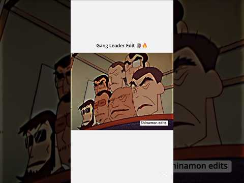 Shinchan Gang Leader Edit 🗿🔥 #shinchan #sigmaattitude #anime #status #viral #trending