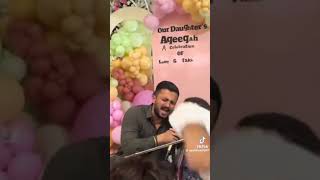 Rajab bahinon top ❤️ayat zahra ka aqeeqa hua mr paglo ki intrii 🫀rajab family plz support 🙏