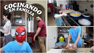 ¡¡¡SALE MAL!!! 🤢 | COCINANDO CON MIS HIJOS