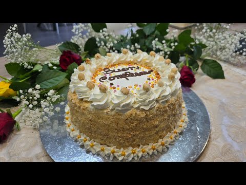 TORTA SOFFICE E CREMOSA : COME PREPARARE UNA TORTA DI COMPLEANNO FATTA IN CASA FACILE E DELIZIOSA