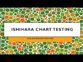 Ishihara Test Concepts and Procedures