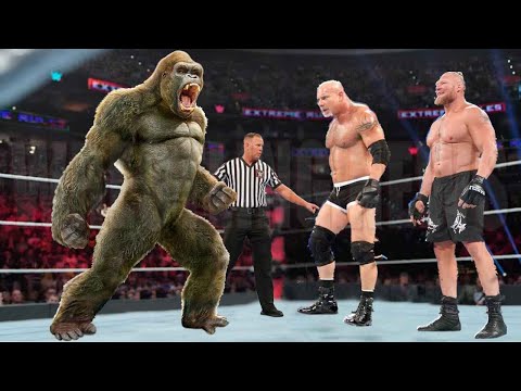 Kong vs Brock Lesnar Goldberg Handicap Match Match