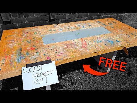 FREE table TRANSFORMED | How much is it WORTH now? 