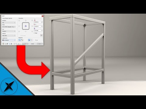 autodesk inventor 2014 frame generator