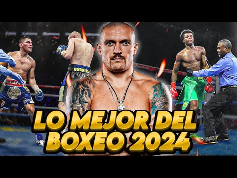 Lo MEJOR del boxeo en 2024 | Mejor pelea, mejor KO, Round del año, etc