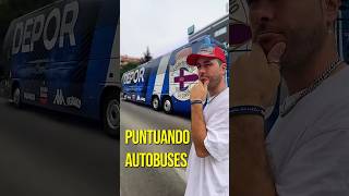 Poniendo nota al autobús del DEPORTIVO DE LA CORUÑA #futbol #depor