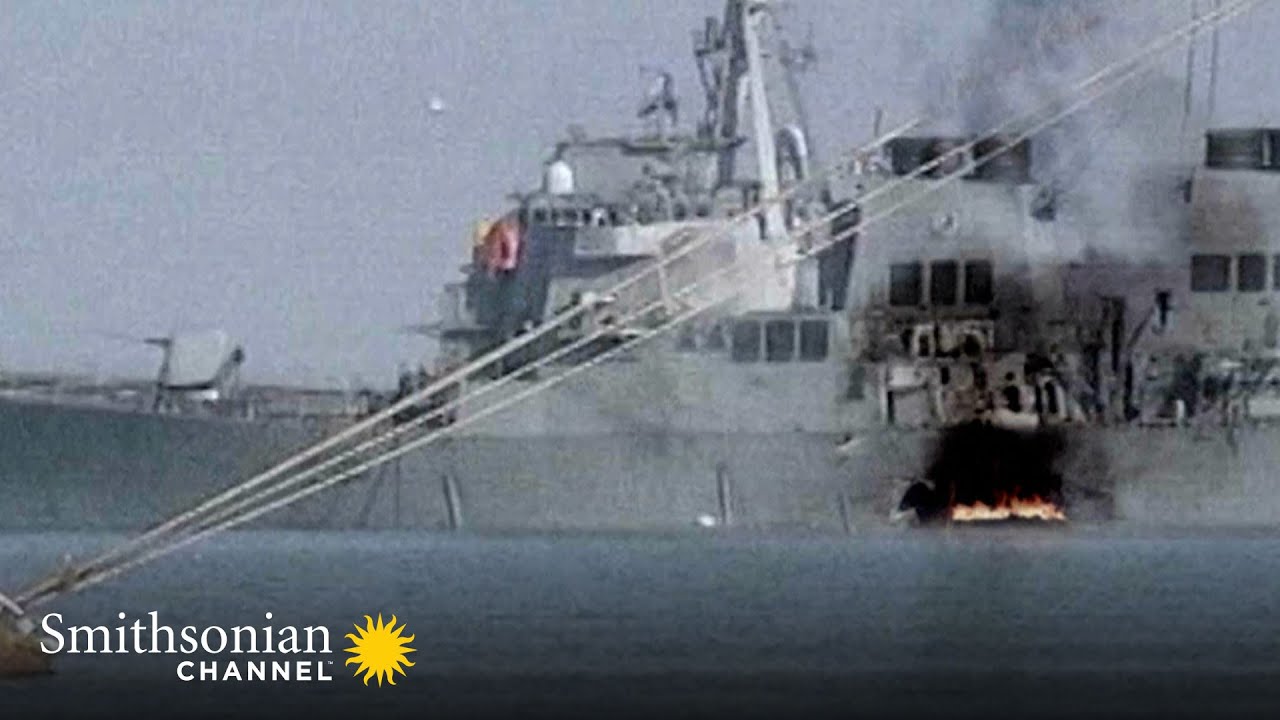 A Suicide Boat Attack Leaves the USS Cole Reeling from the Damage | Combat Ships