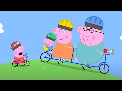 O passeio de bicicleta | Peppa Pig Português Brasil Episódios Completos |