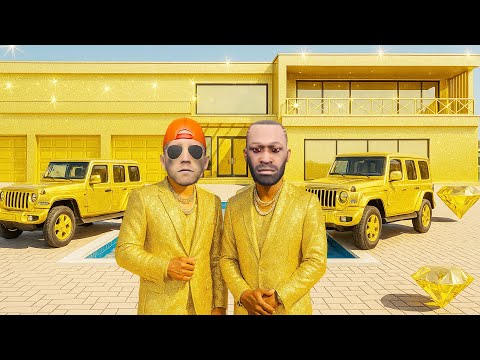 😱 Franklin Change House To Gold House 💎😡 Indian Theft Auto💥🤡Indian Bike Driving 3D