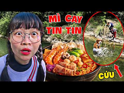 Hà Sam Vào Rừng Làm Mì Siêu Cay Ăn Mừng 60 Ngày Tin Tin Gia Nhập Team - Mì Cay Siêu Ngon