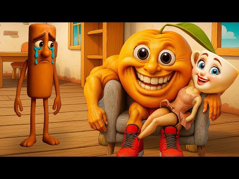 Tung Tung Sahur Sad Love Story with Ballerina Cappuccina in Granny House! New Animation