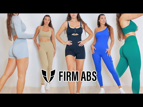 Hot news Firm ABS! Catsuit Leggings & Shorts set - Review Try on