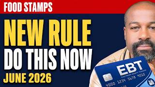 New Food Stamp Rule STARTS in June - What YOU NEED TO DO!