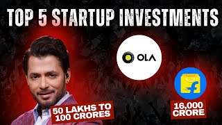 Top 5 Startup Investments in India 💰 | 50 लाख से 40,000 करोड़ तक | India Scoop Exclusive
