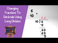 Converting Fractions to Decimals