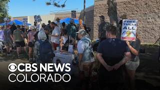 YouTube video thumbnail: Protesters Gather Outside Aurora ICE Detention Center Following Shooting Involving GEO Employee