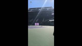 Indian Wells 2018 - Caroline Wozniacki practice