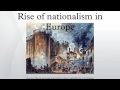 Nationalism and Independence Movements in Europe