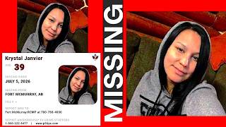 Krystal Janvier: Missing 39 Yr. Old Indigenous Woman - Fort McMurray, Alberta - July 5th 2026