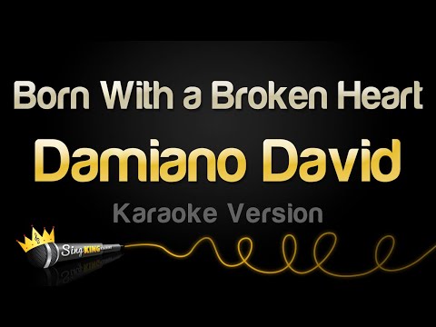 Damiano David – Born With a Broken Heart (Karaoke Version)