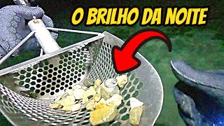 OURO e PLATINA na caçada noturna na PRAIA / 金属探知機 /Metal Detector