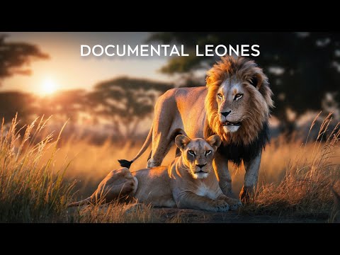 🦁 Leones Documental En Español - Inglés (León Con leona en celo) Lion documentary 🦁👑