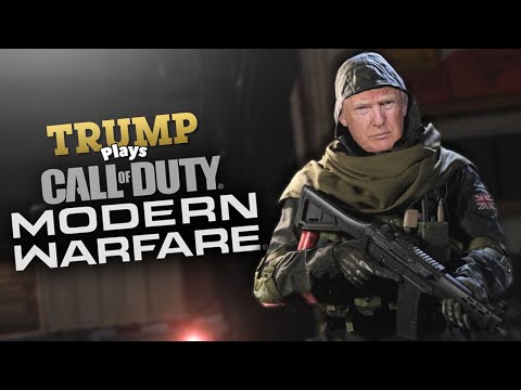 Trump Plays Modern Warfare! (Voice Troll)