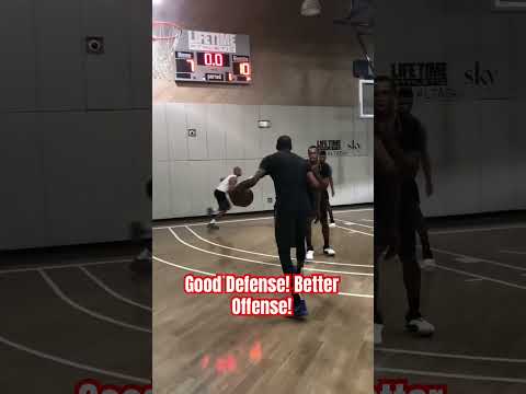 Lance Thomas with good defense on Kevin Durant