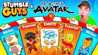 COMPRÉ x300 RULETAS de SKINS *AVATAR* en STUMBLE GUYS! 😨