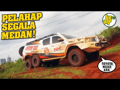 Test Drive Toyota Hilux 6x6, Penakluk Segala Medan! | JIP TV