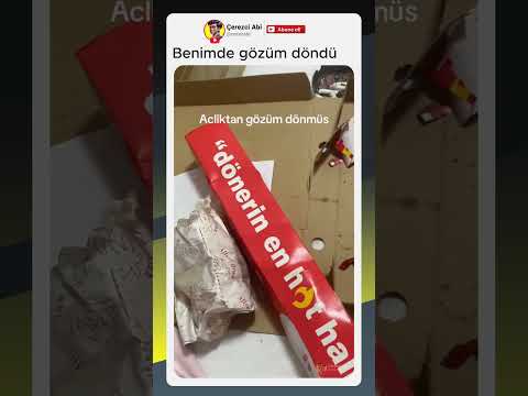 Açlıktan gözüm dönmüş 😂😂