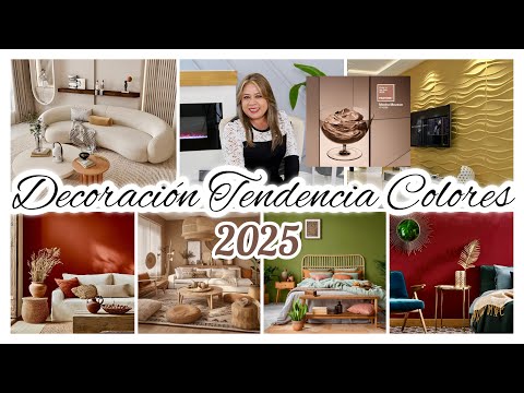 TENDENCIAS EN DECORACION 2025/2026🤎 IDEAS COLORES MUEBLES DECORACIONES PARA TODA LA CASA #tendencias