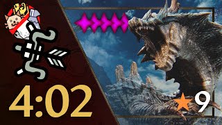 Lagiacrus 4:02 RR (No palico/no Mantle/No Traps) - Bow Solo - MH: Wilds