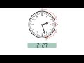 Telling Time to the Nearest Minute