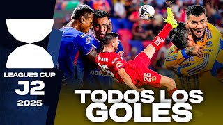 Jornada 2 🏆 Leagues Cup 2025 ⚽ TODOS LOS GOLES 🎙️ Narración original