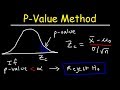 Understanding Hypothesis Testing and P-Value Method