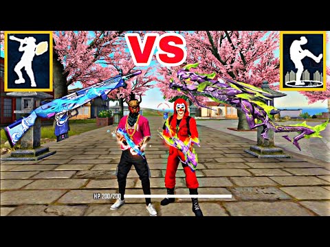 LETHAL FINSTOOTH MAG 7 VS GREEN FLAME DRACO M1014 -FREE FIRE RARE GUN
