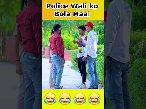 Calling Item to Lady Police | Funny Reactions prank #policeprank #ladypolice #shortprankvideos