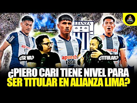 ¡UN JOYA! 💙 PIERO CARI ¿tiene NIVEL para SER TITULAR en este ALIANZA LIMA?