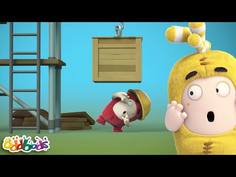 Oddbods Intentan la Construccion | Caricaturas | Videos Graciosos Para Niños | Oddbods