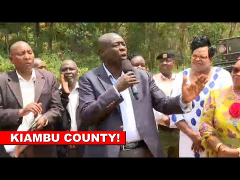 Listen to what DP Gachagua said today in Kiambu amid his impeachment rumours by Kimani Ichungwa!🔥🔥