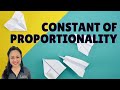 Exploring the Constant of Proportionality