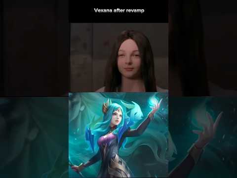 old vexana Vs new vexana #short #shortvideo #mobilelegends