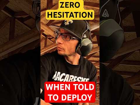 When the RANGE OFFICER Says DEPLOY, You DEPLOY #shorts #funny #viral