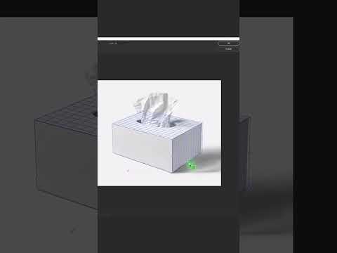 How to apply design on any subject   Tissue box mockup design   Adobe Photoshop short Tutorial